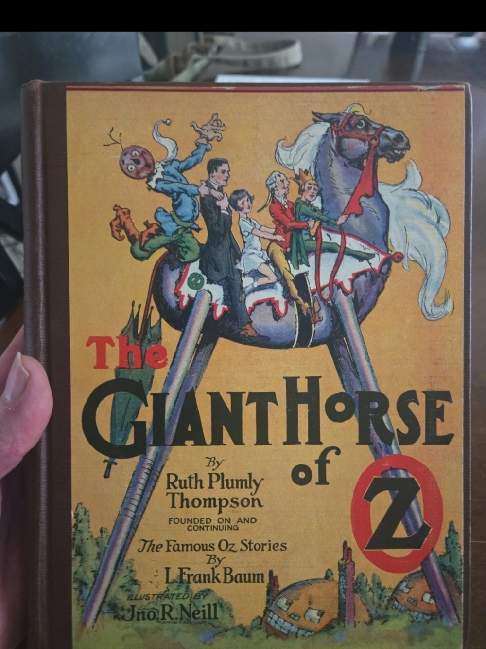 The Giant Horse of Oz Vintage 1928 Ruth Thompson printing without color plates